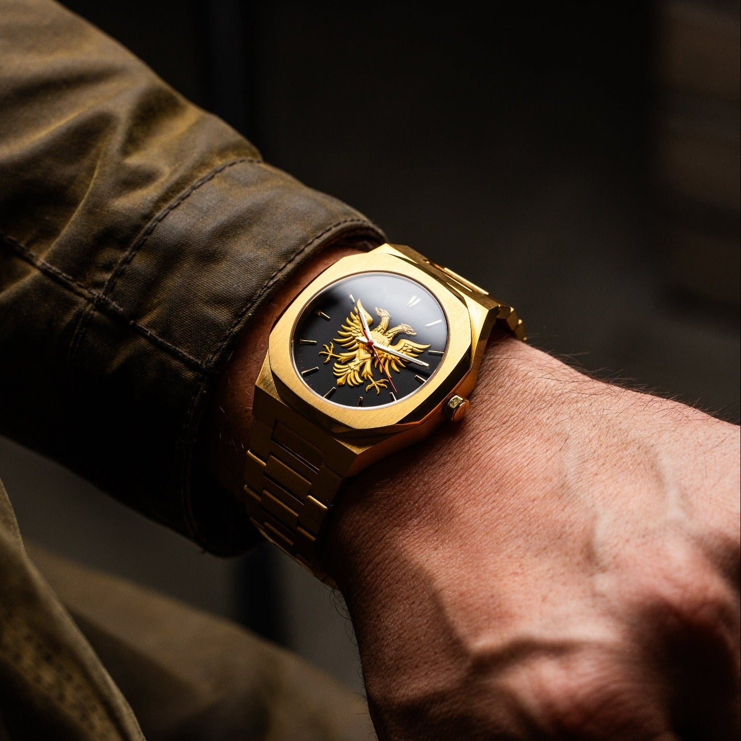 Albanian Eagle Watch Gold