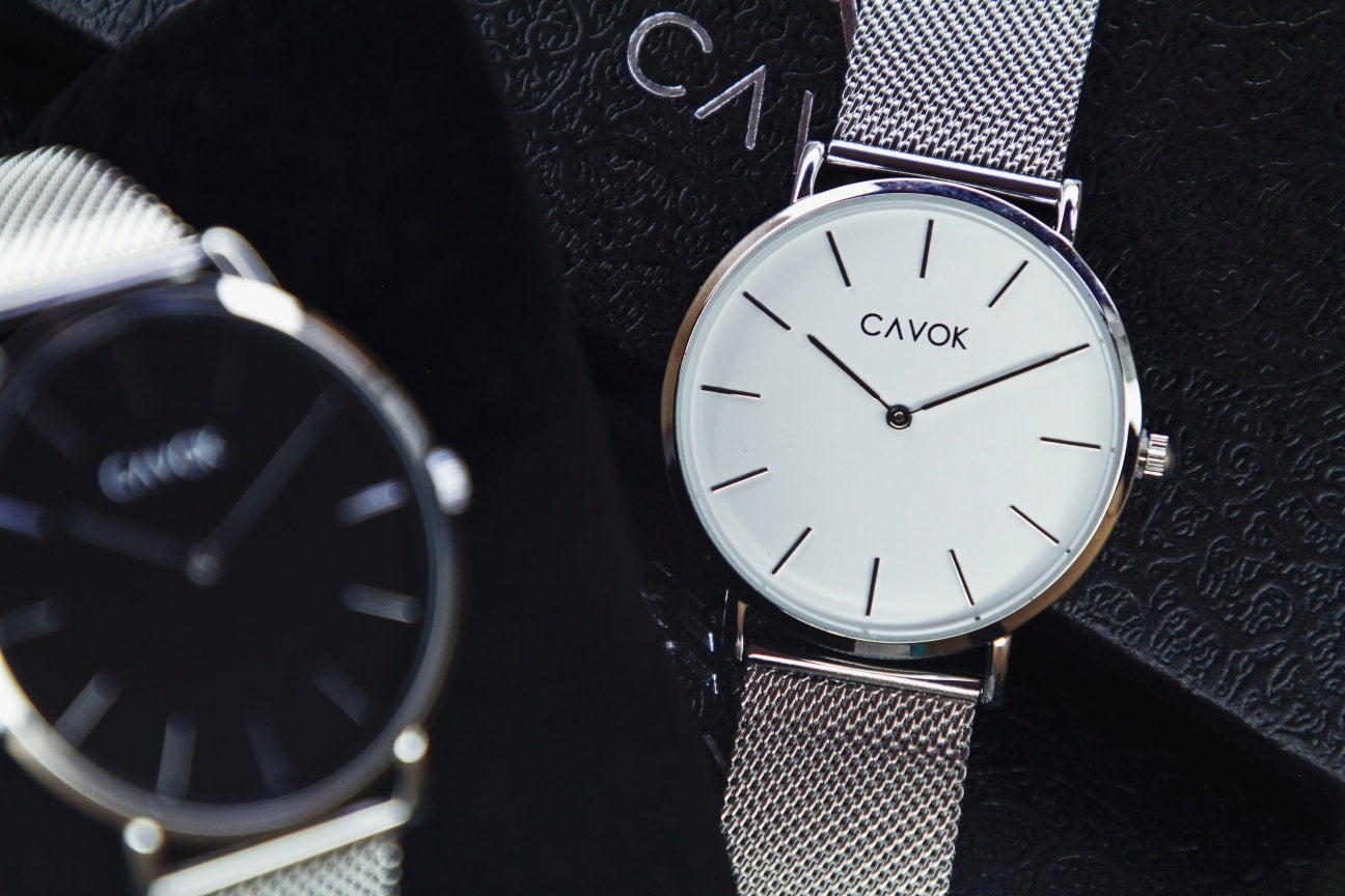 Cavok Silver White