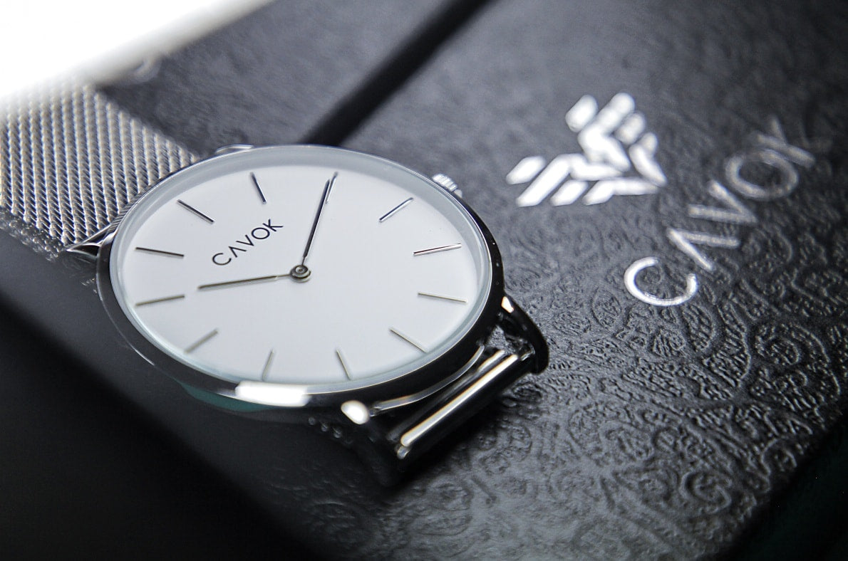 Cavok Silver White