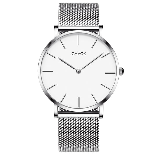 Cavok Silver White