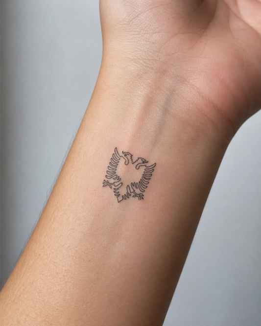 Das Albanische Adler Tattoo: Bedeutung, Geschichte & Symbolik