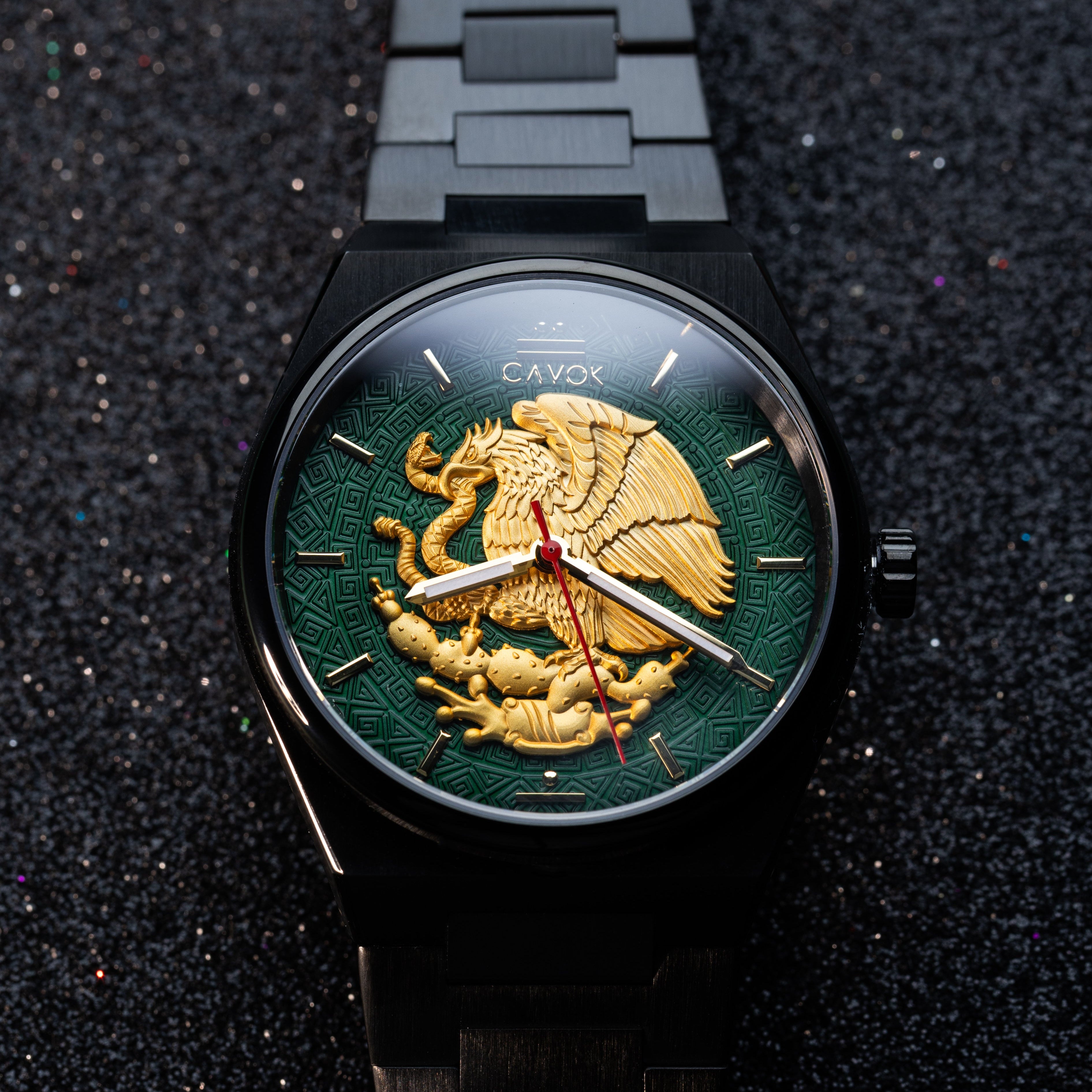 Mexican Eagle Watch Black Edition | Águila Mexicana – CAVOK