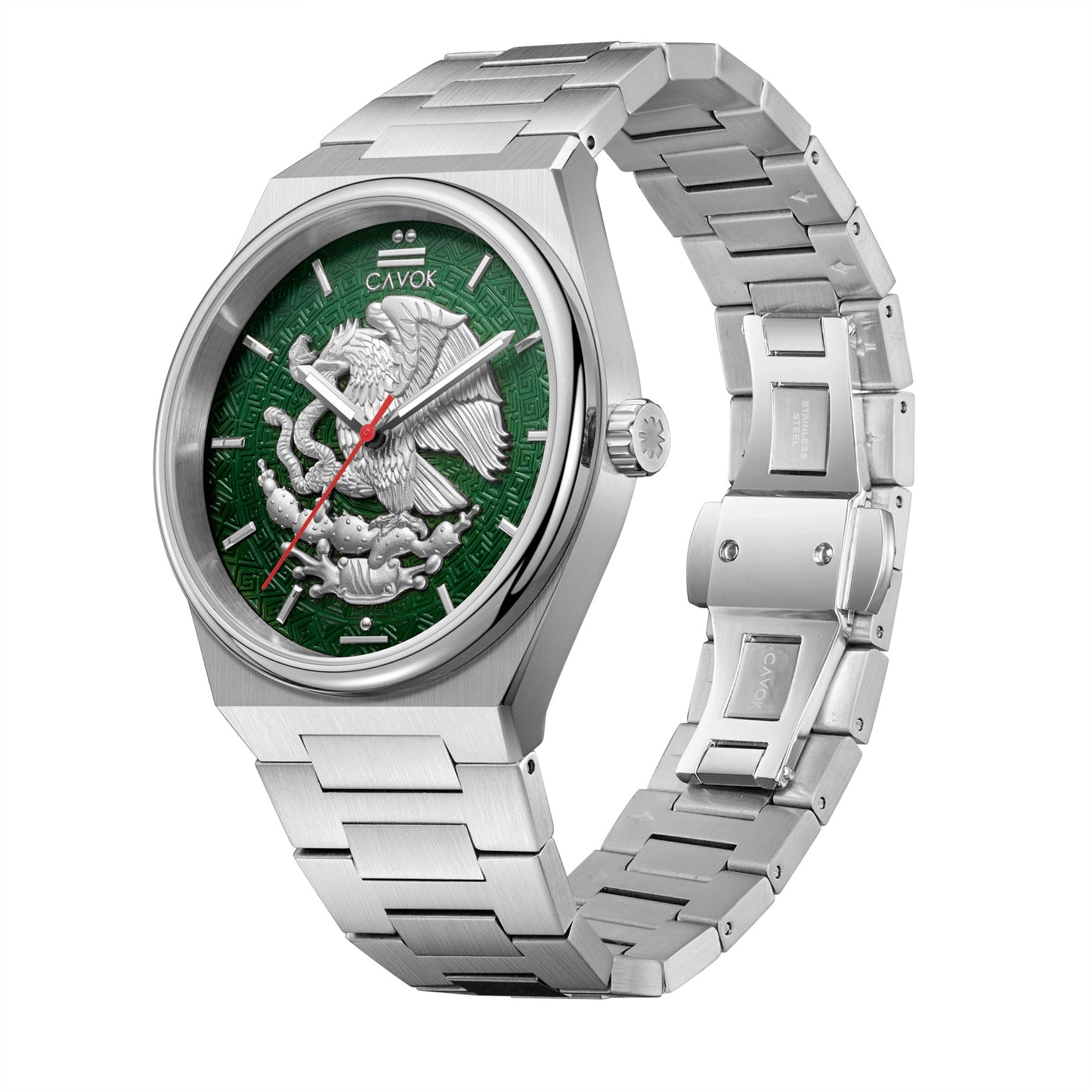 Mexican Heritage Watch - Luxury in silver, stainless steel